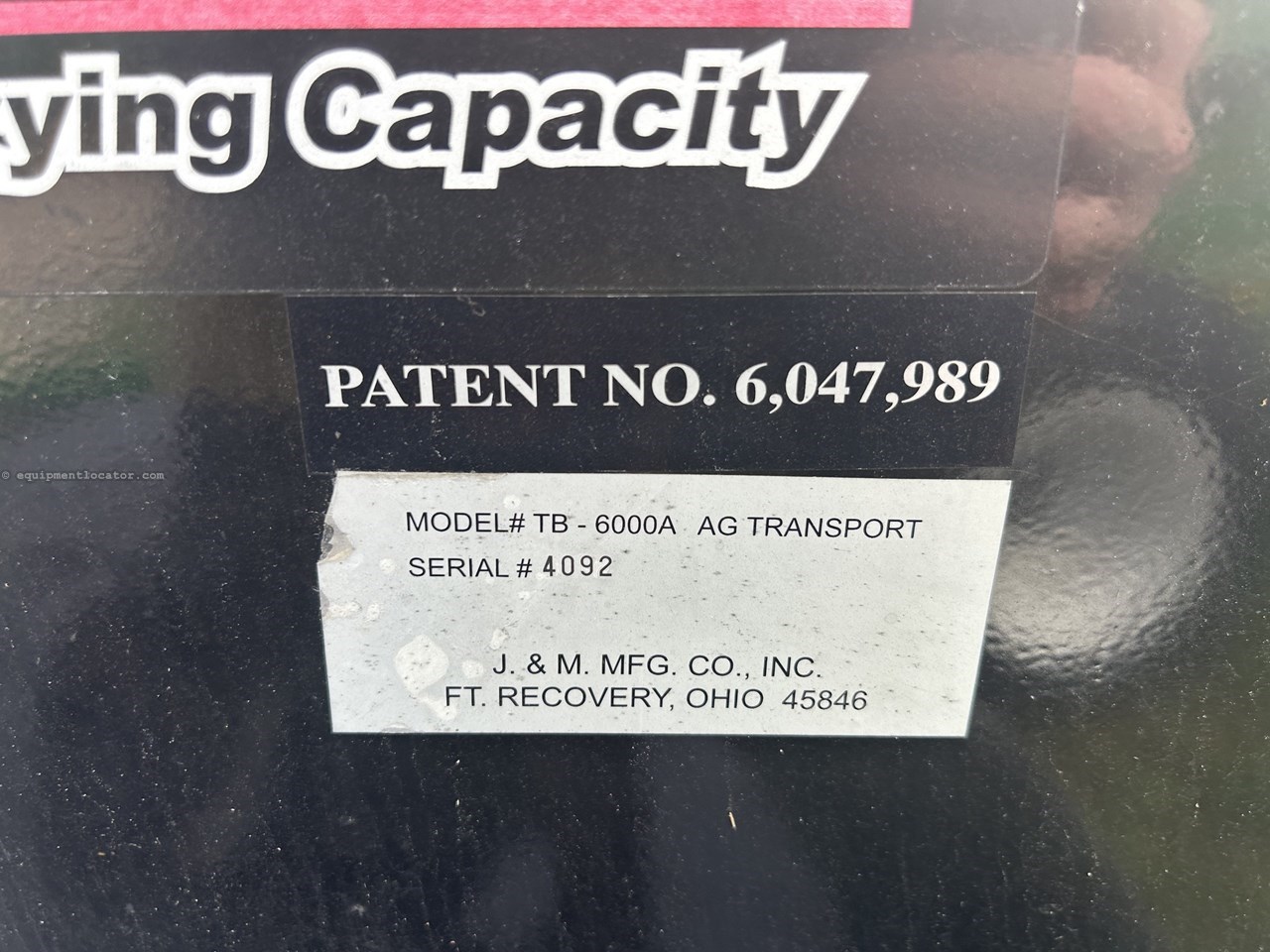 2010 J & M TB-6000A Image 24