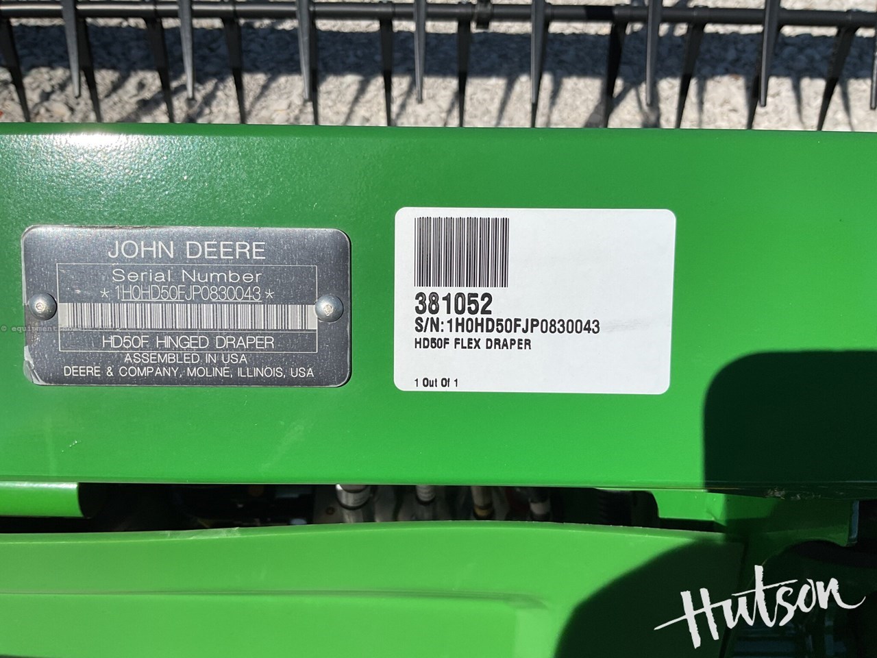 2024 John Deere HD50F Image 20