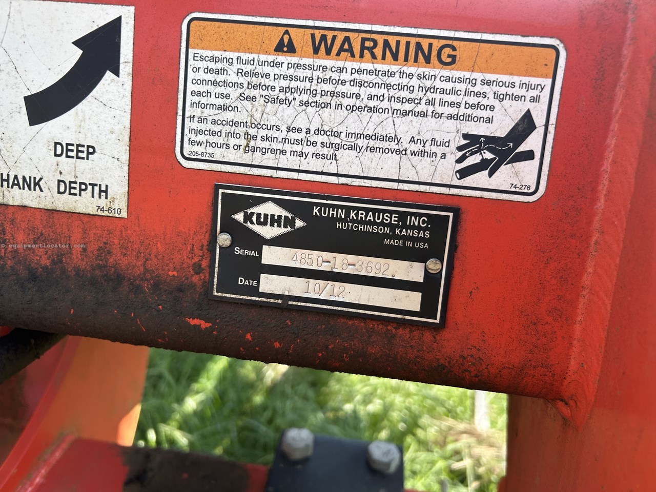 2012 Kuhn Krause 4850 Image 7