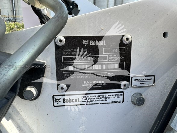 2022 Bobcat T740 Image 10