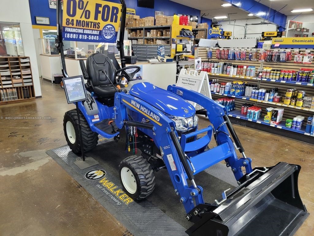 2024 New Holland Workmaster™ 25S Sub-Compact 25S Open-Air + 100LC L Image 2