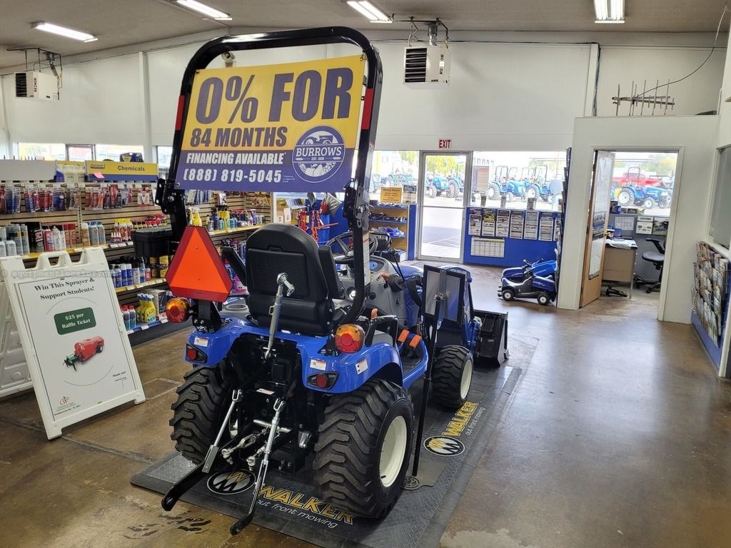 2024 New Holland Workmaster™ 25S Sub-Compact 25S Open-Air + 100LC L Image 3