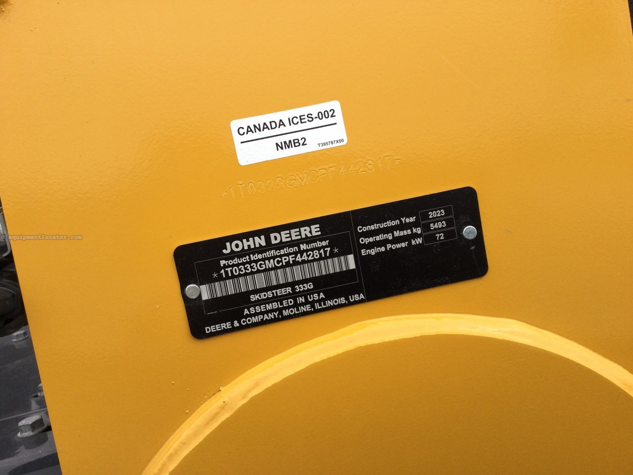 2023 John Deere 333G Image 46