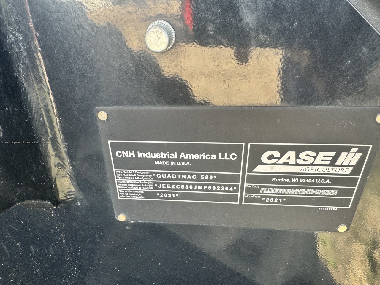 2021 Case IH Steiger 580 AFS Quad Image 10