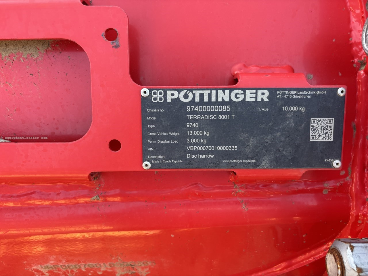 2019 Pottinger 8001T Image 10