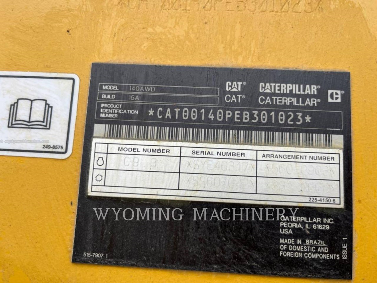 2024 Caterpillar 140 AWD Image 6