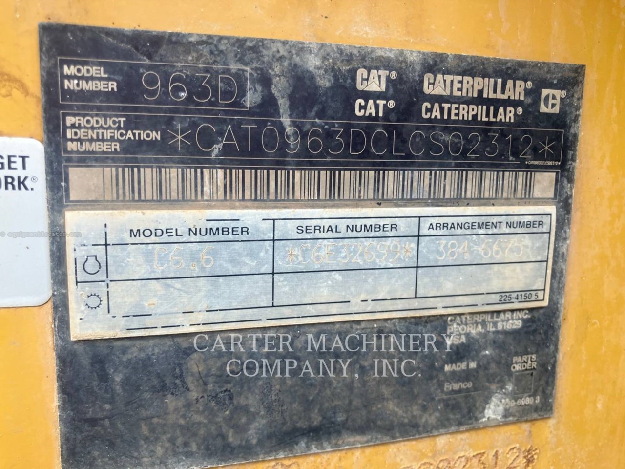 2015 Caterpillar 963D Image 6