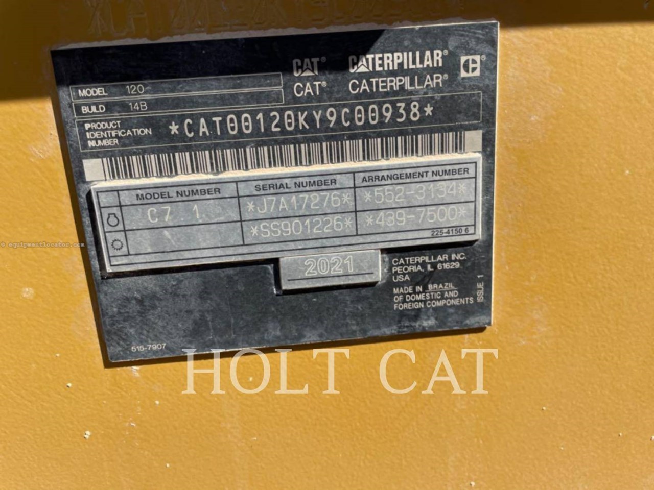 2022 Caterpillar 120 JOY3 Image 4