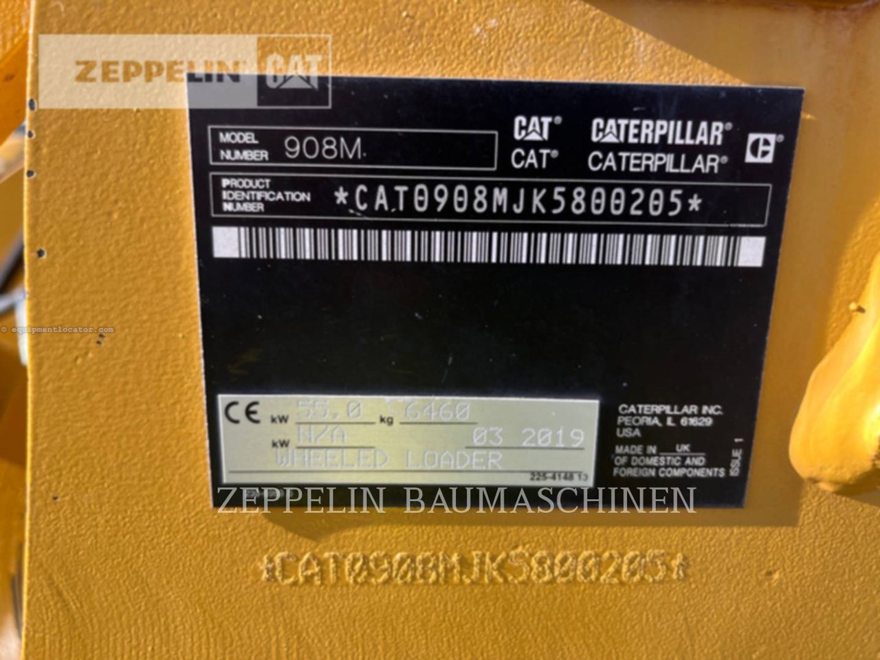 2019 Caterpillar 908M Image 10