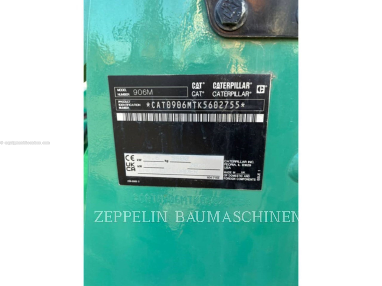 2022 Caterpillar 906M Image 6