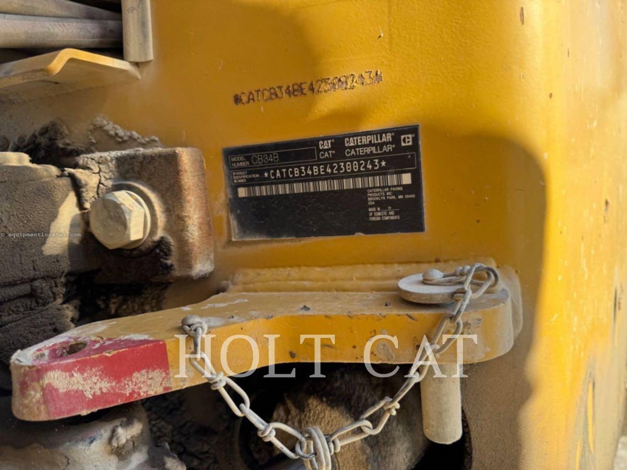 2015 Caterpillar CB34B Image 6