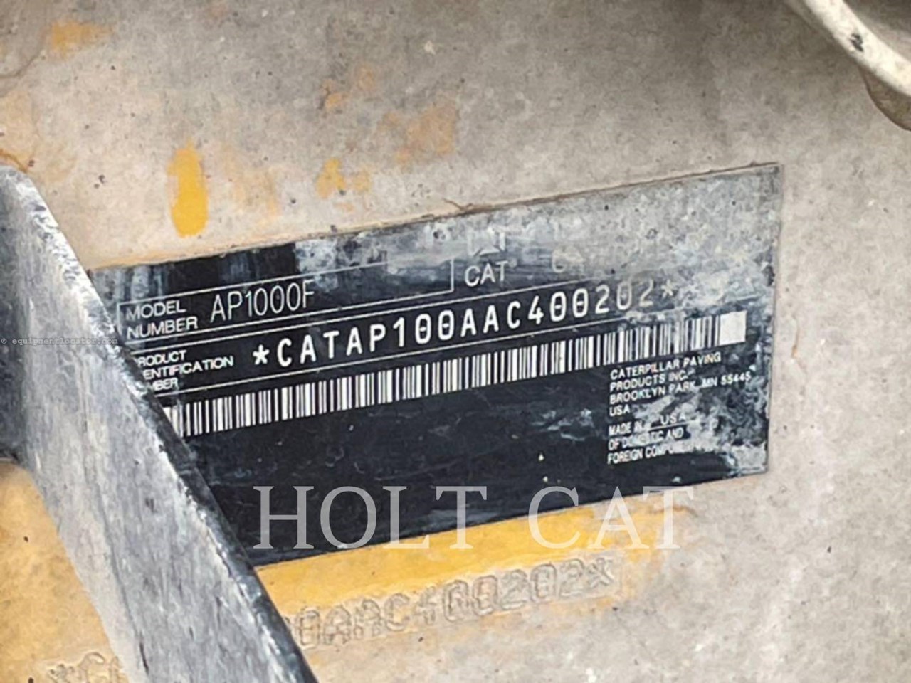 2016 Caterpillar AP1000F Image 6