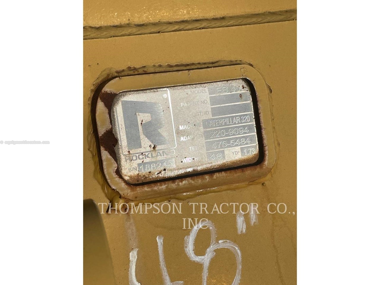 2021 Rockland 48" B LINKAGE ROCKLAND BUCKET Image 2