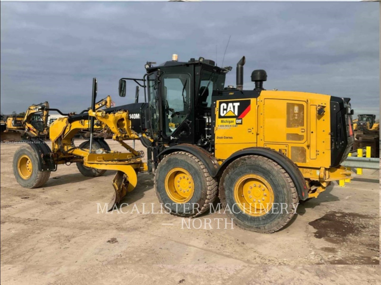 2018 Caterpillar 140M3 Z2 Image 4