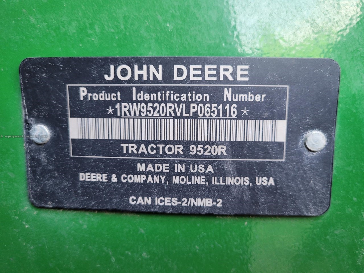 2020 John Deere 9520R Image 15