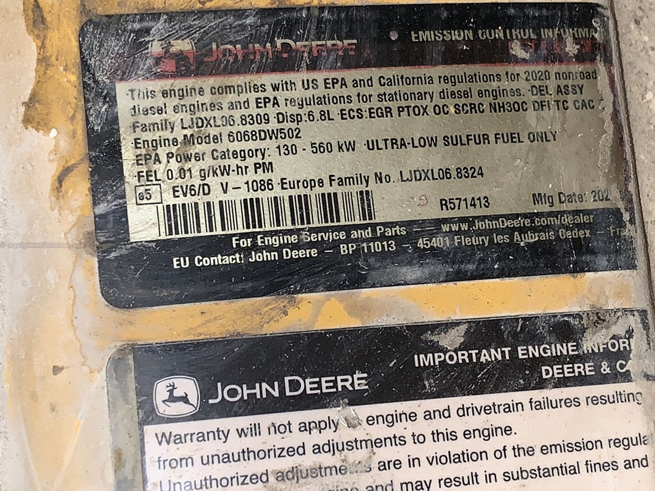 2021 John Deere 624L Image 10