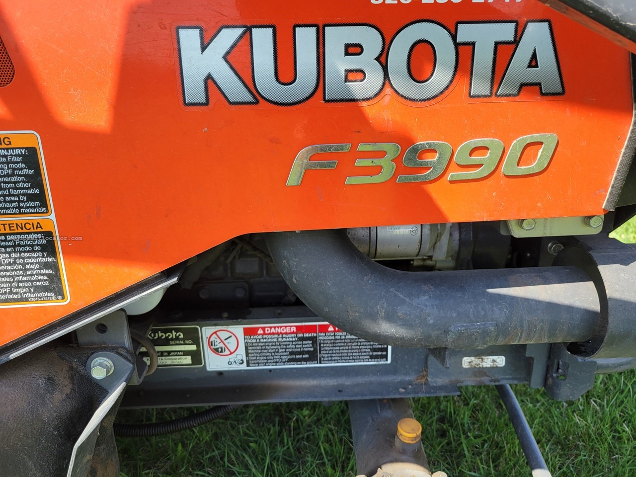 2020 Kubota F3990 Image 10