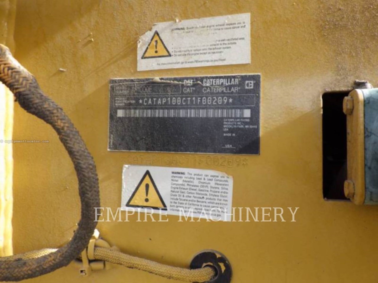 2013 Caterpillar AP1000E Image 10