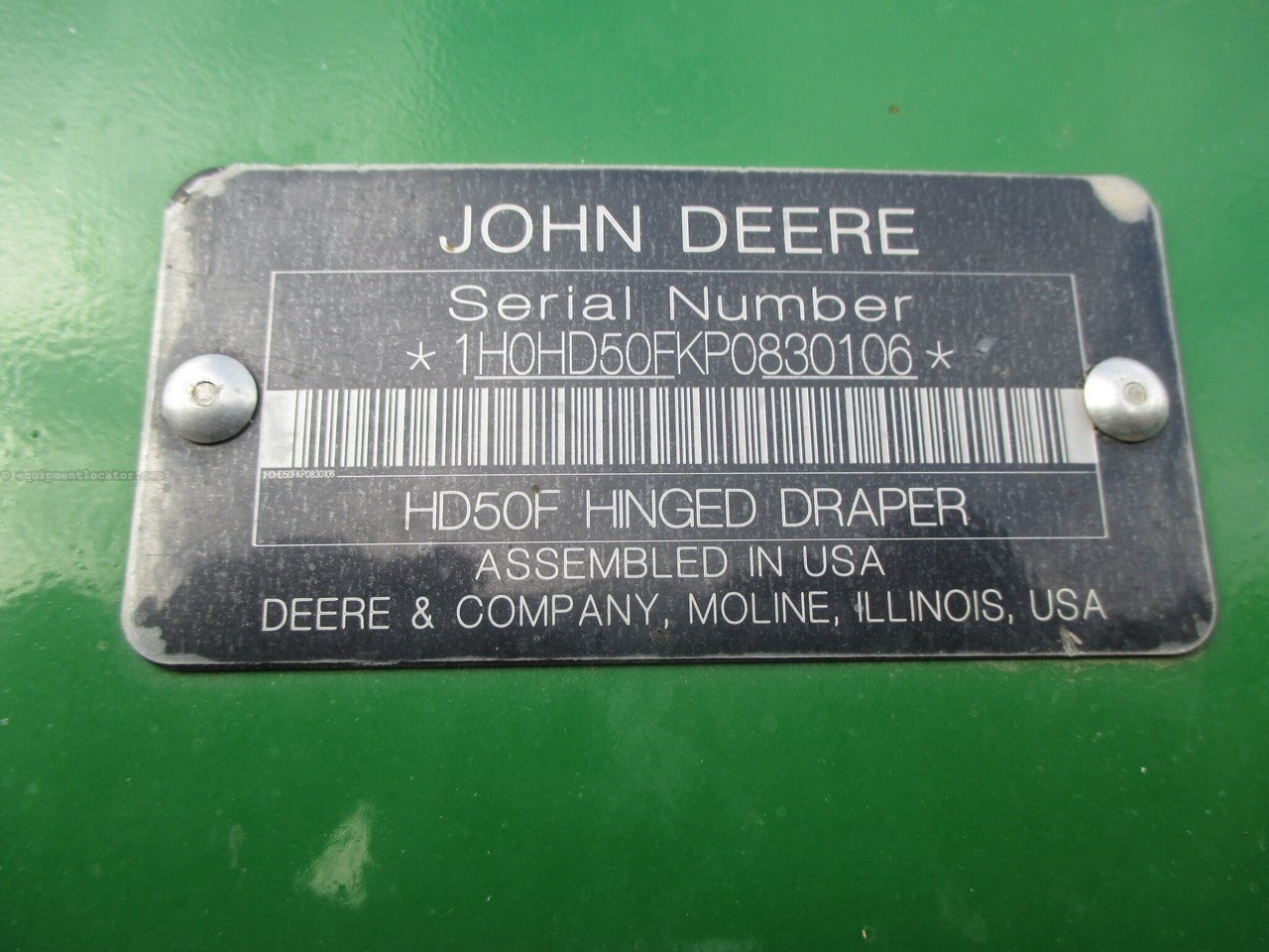 2024 John Deere HD50F Image 41
