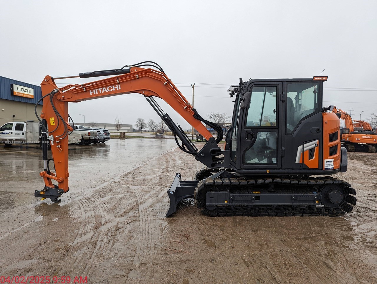 2025 Hitachi ZX85USB-7 小型挖掘机待售Shakopee Minnesota