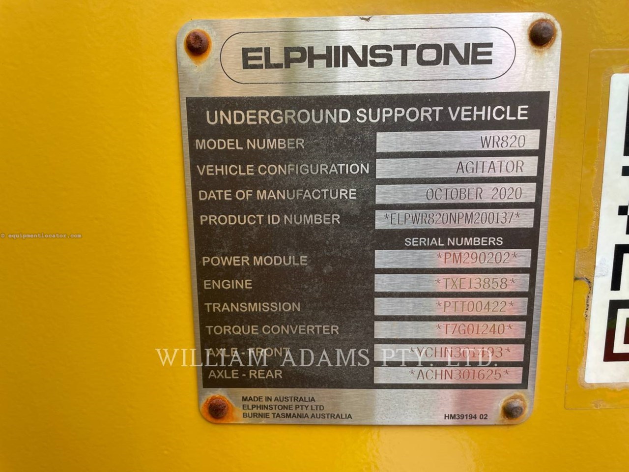2020 Elphinstone WR820AGITATOR Image 5