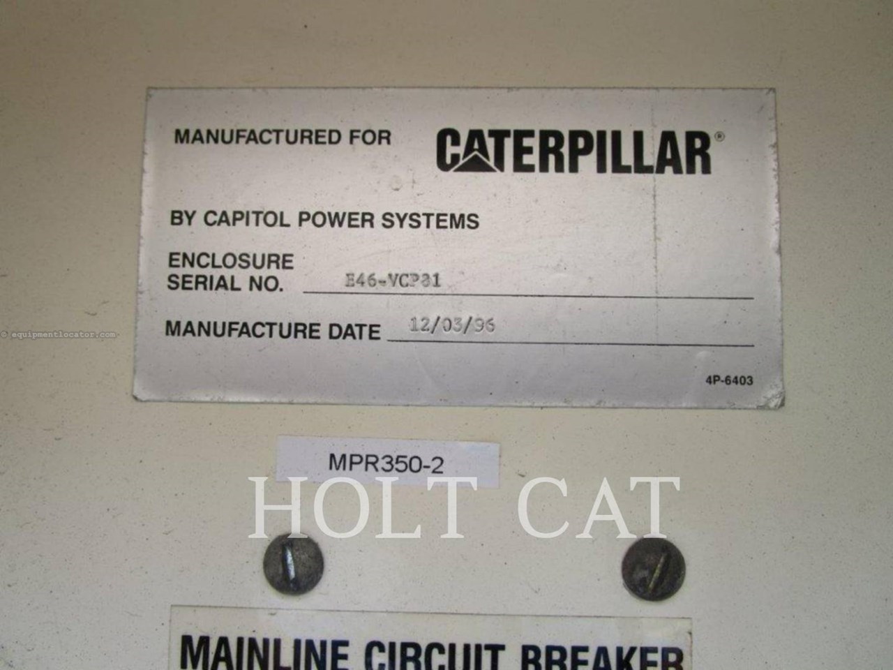 1996 Caterpillar XQ 350 Image 10