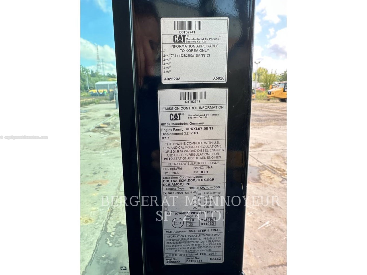 2019 Caterpillar M318F Image 14