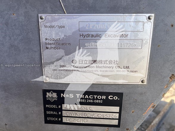 2006 Hitachi ZX200 LC Image 4