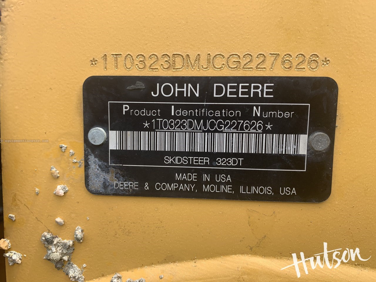 2012 John Deere 323D Image 10