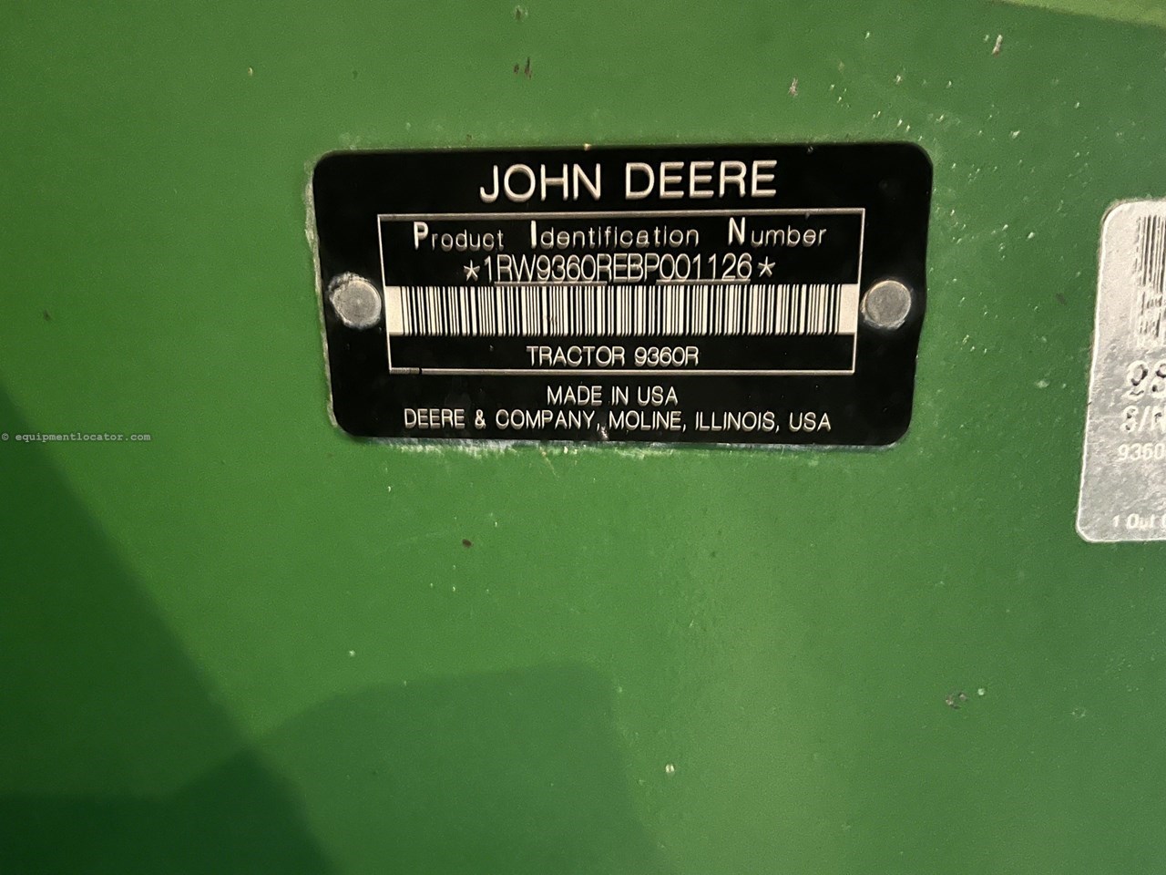 2012 John Deere 9360R Image 10
