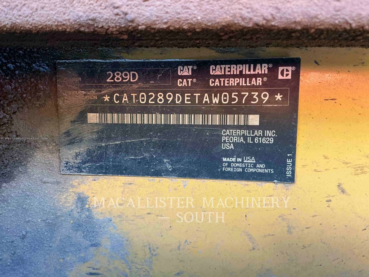 2016 Caterpillar 289D Image 6