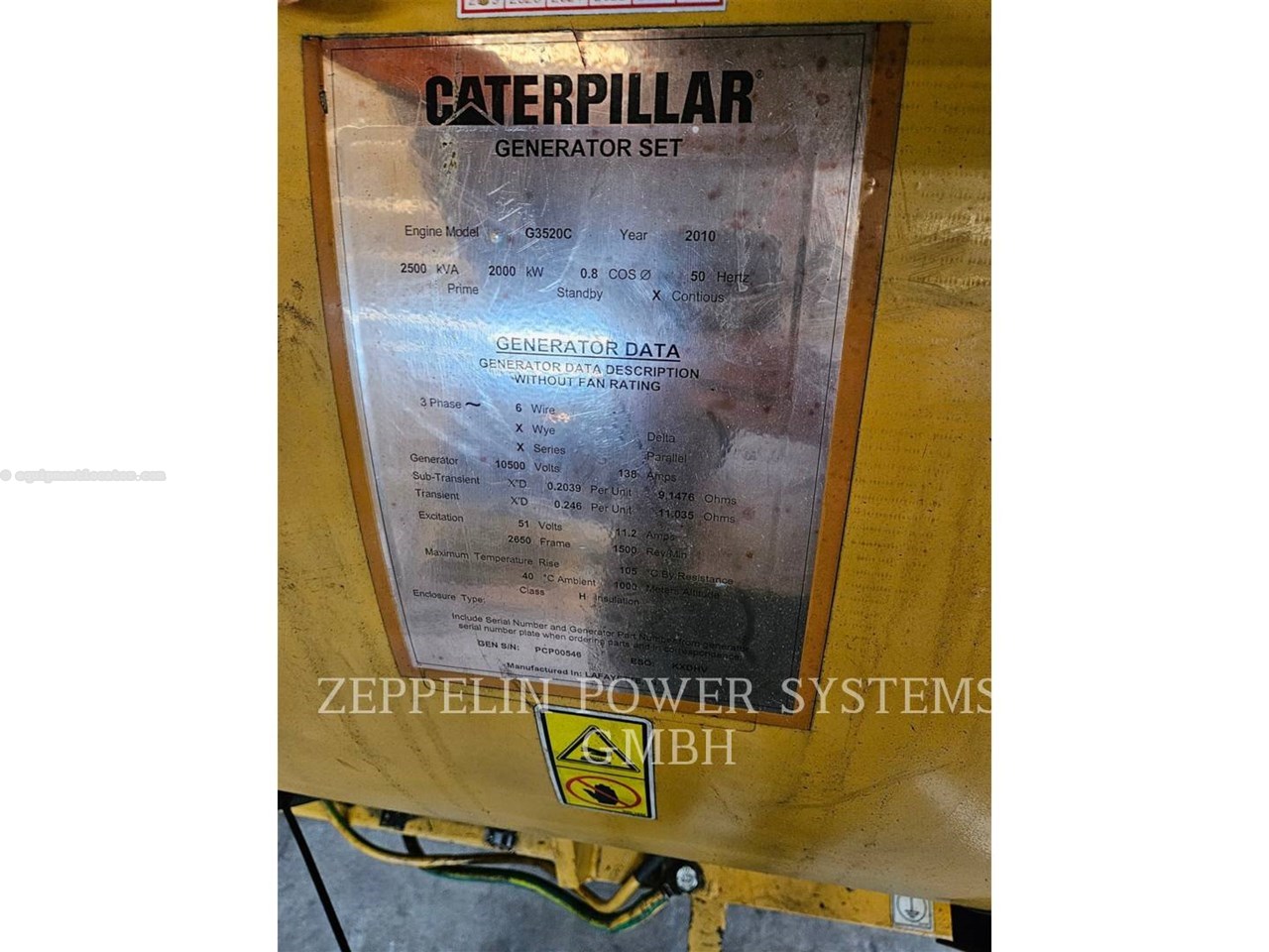 2010 Caterpillar G3520 Image 5