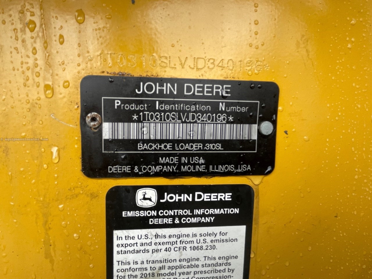 2019 John Deere 310SL Image 12