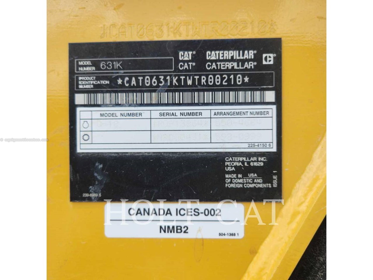 2023 Caterpillar 631K Image 6