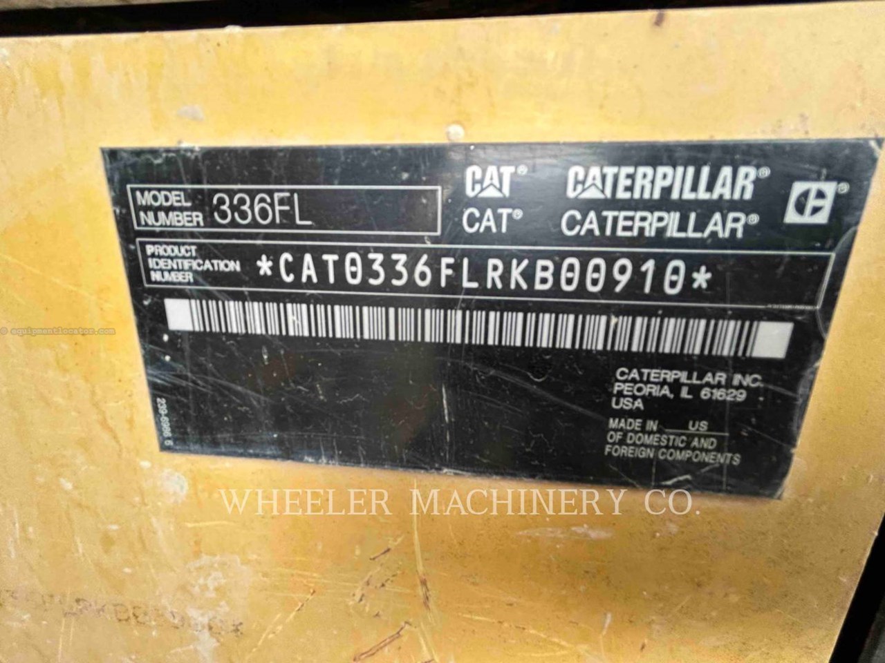 2015 Caterpillar 336F L CF Image 4