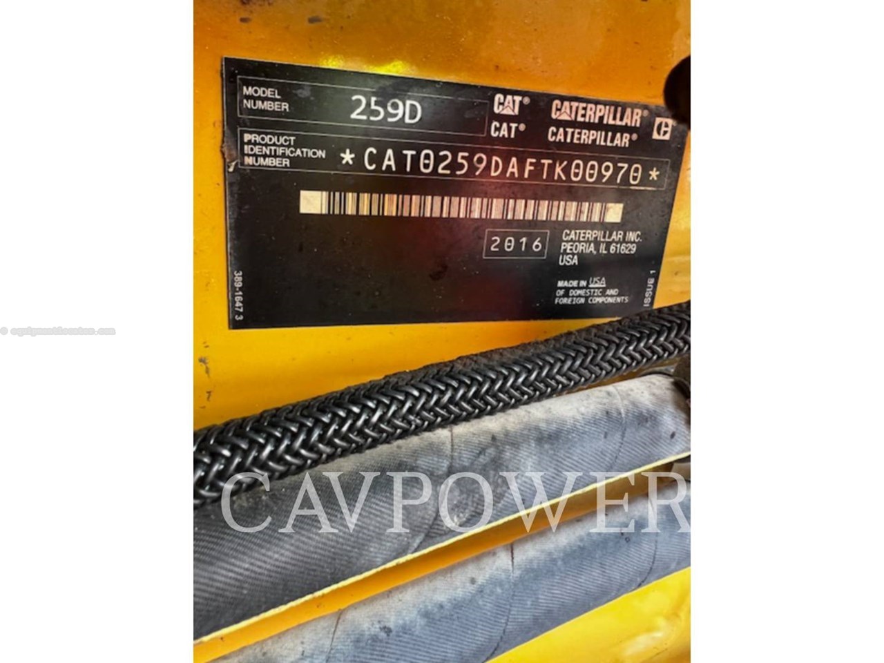 2016 Caterpillar 259DLRC Image 6