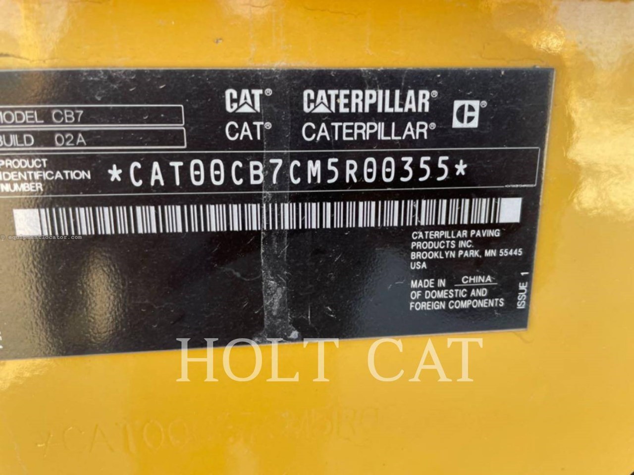 2023 Caterpillar CB7 Image 6