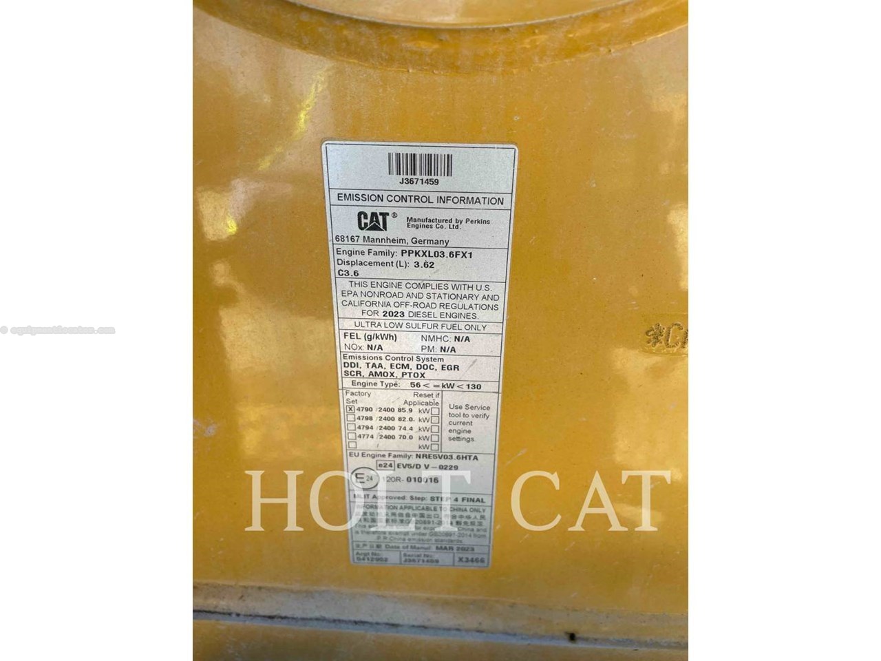 2023 Caterpillar 420XE ITEX Image 8