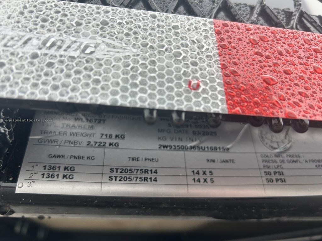 2025 Weber Lane WL1672T Image 5