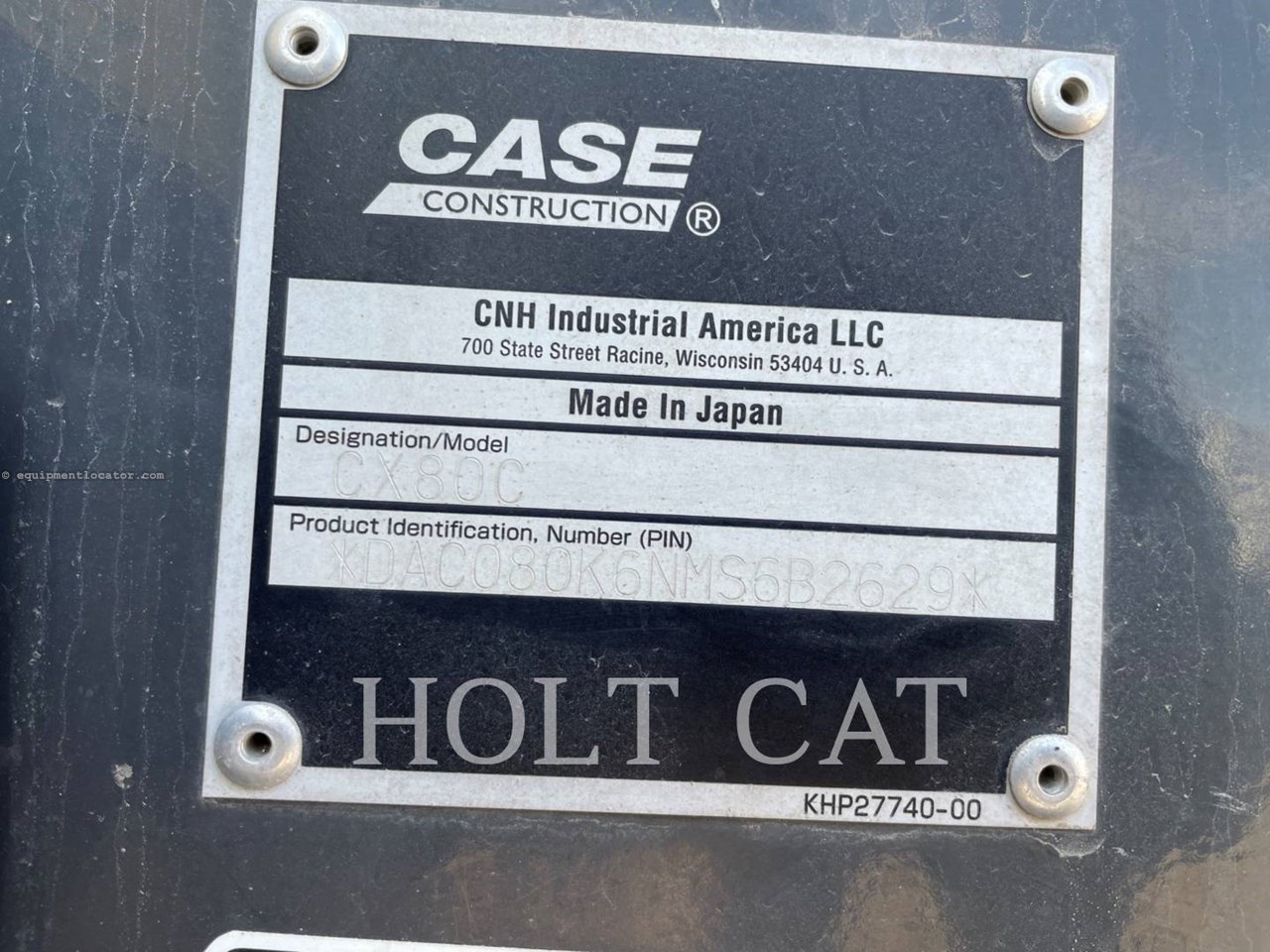 2021 Case CX80C Image 6