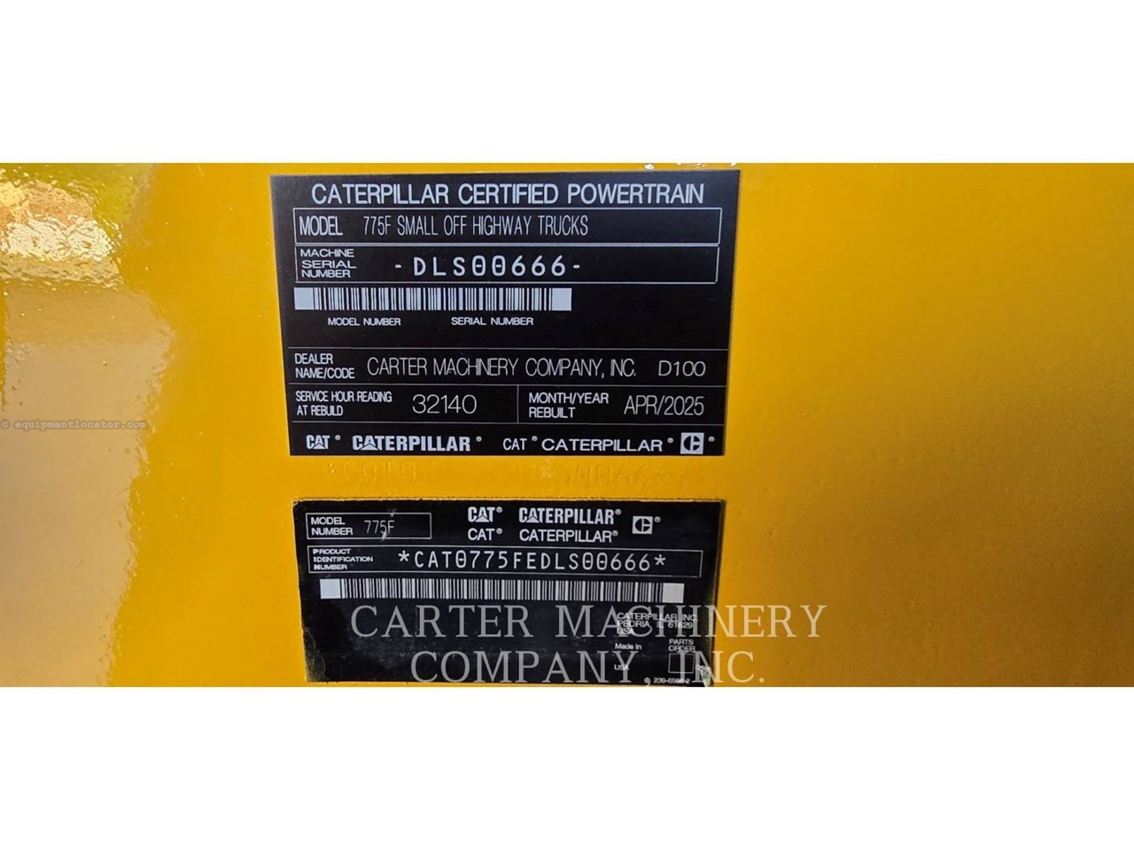 2008 Caterpillar 775F RBLD Image 6