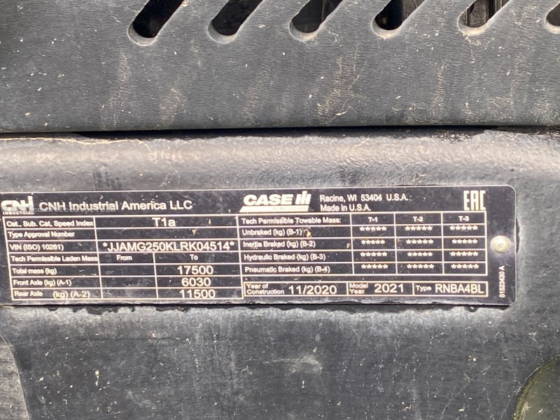 2021 Case IH Magnum 250 AFS Image 13