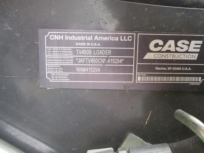 2022 Case TV450B Image 10