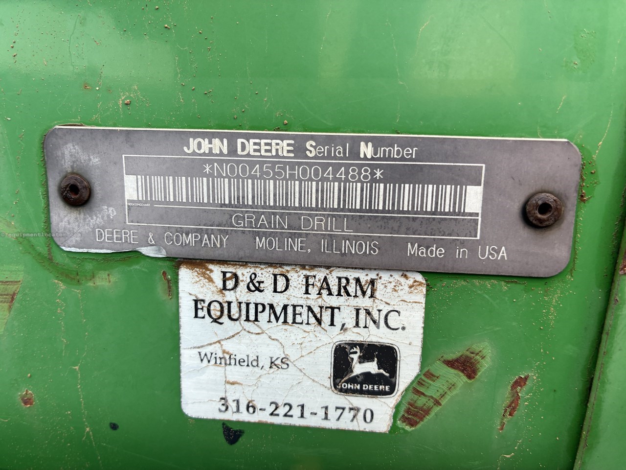 1997 John Deere 455 Image 35