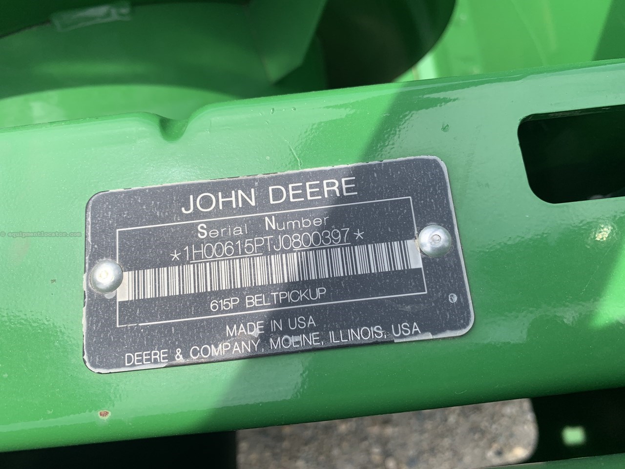 2018 John Deere 615P Image 10