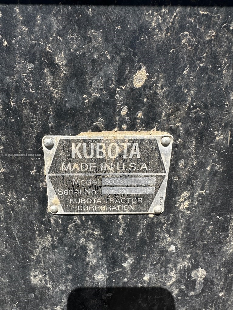 Kubota S6608 Image 1