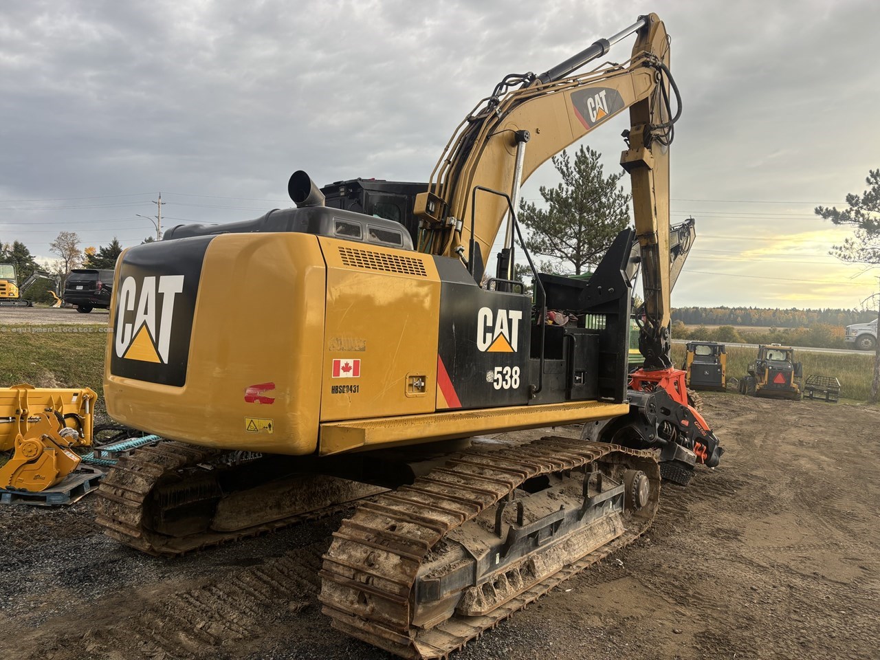 2019 Caterpillar 538GF Image 4