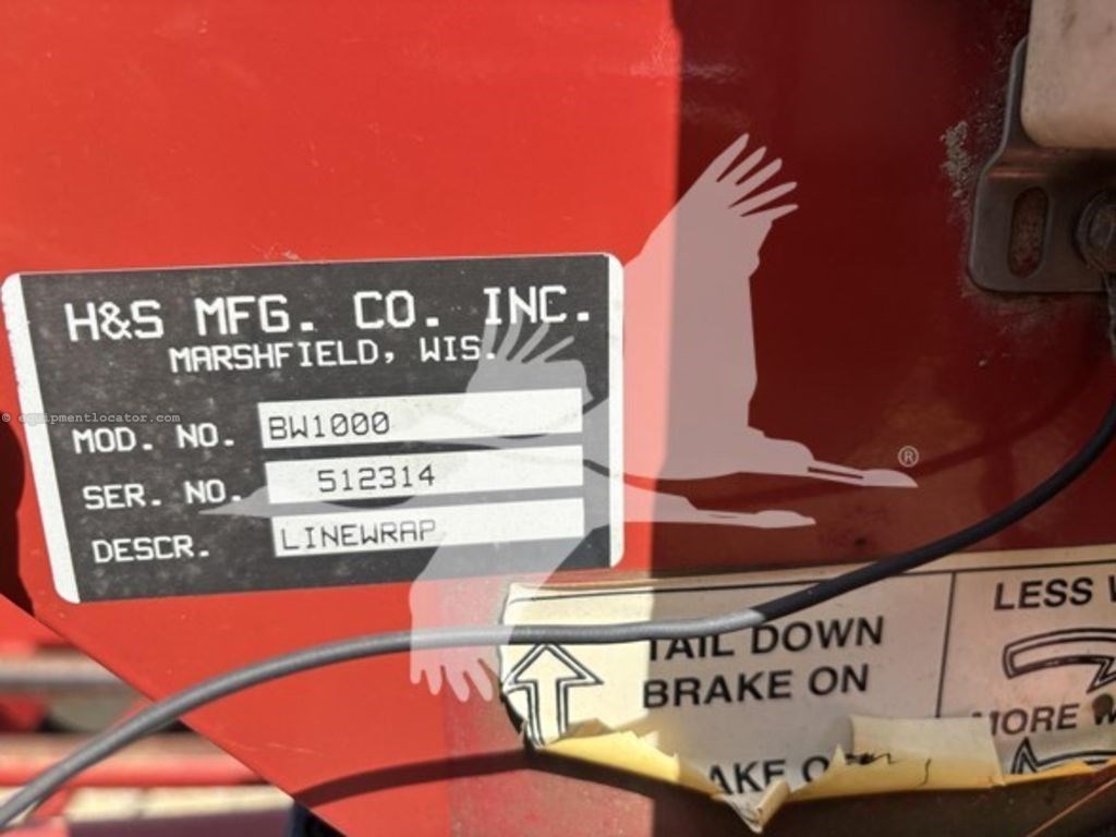 2015 H & S BW1000 Image 6