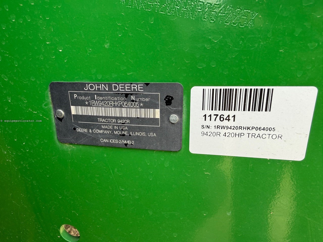 2020 John Deere 9420R Image 33