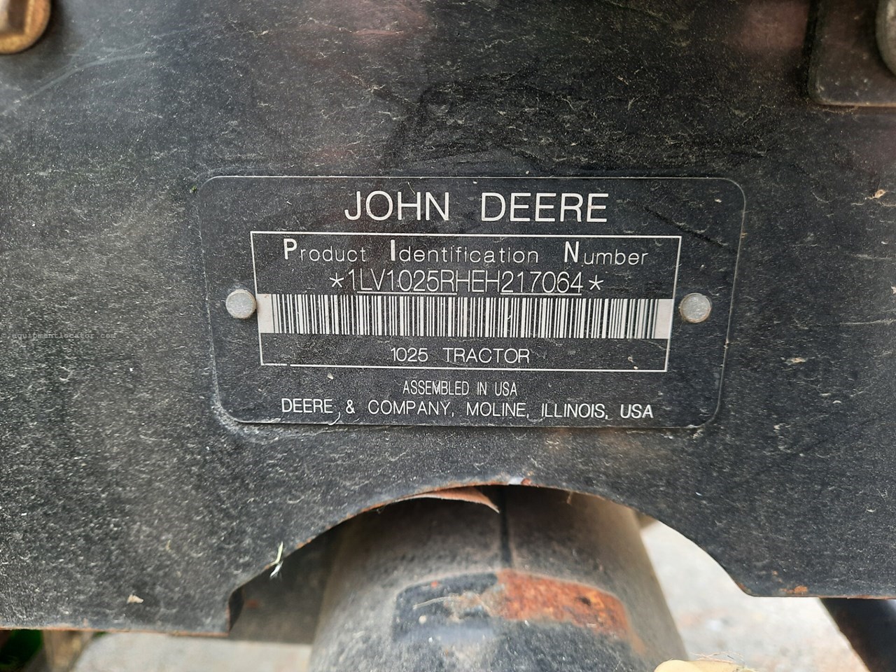 2014 John Deere 1025R Image 7